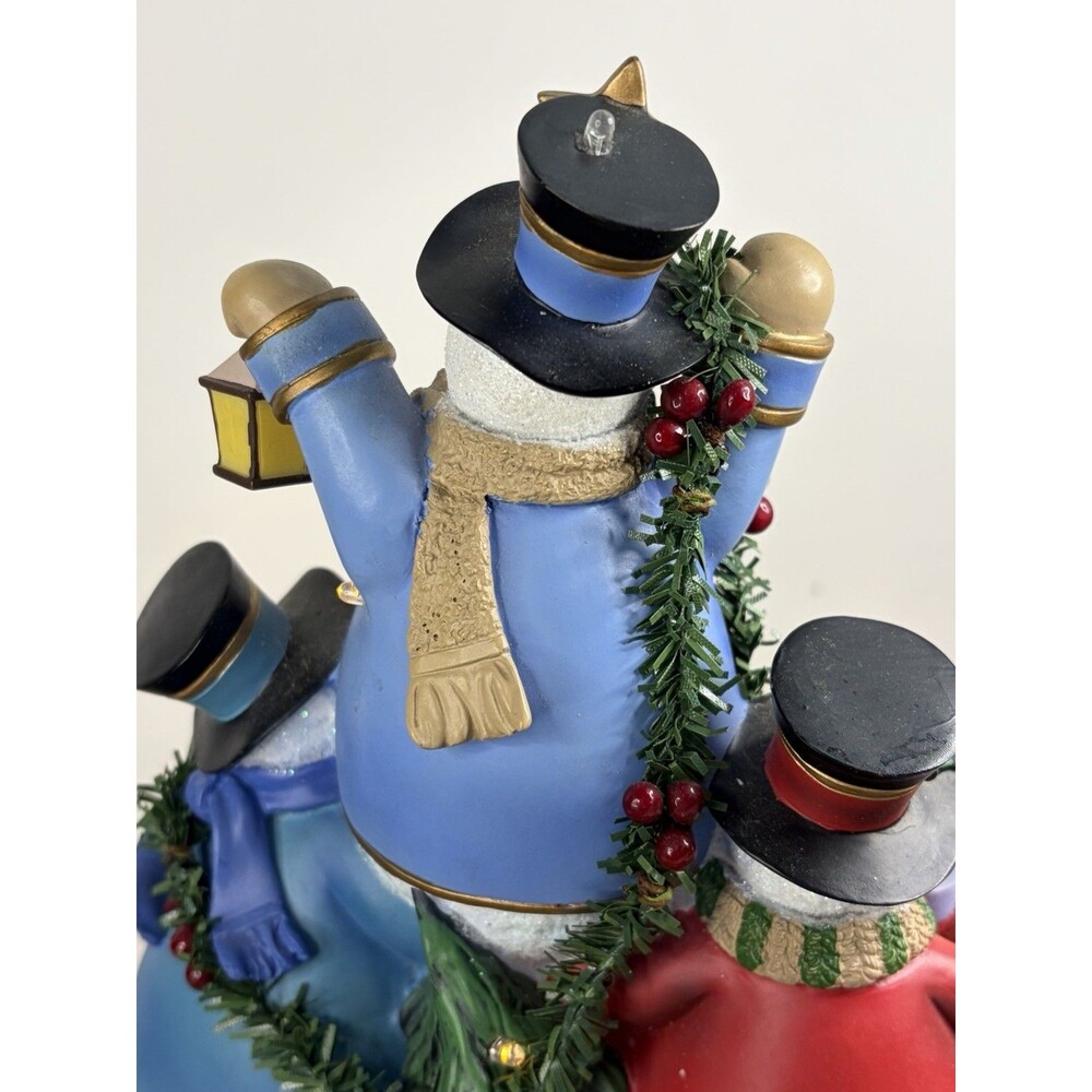 Thomas Kinkade 2009 Bradford Exchange Home For The Holiday Snowman Tree #A0796 - Picture 11 of 16